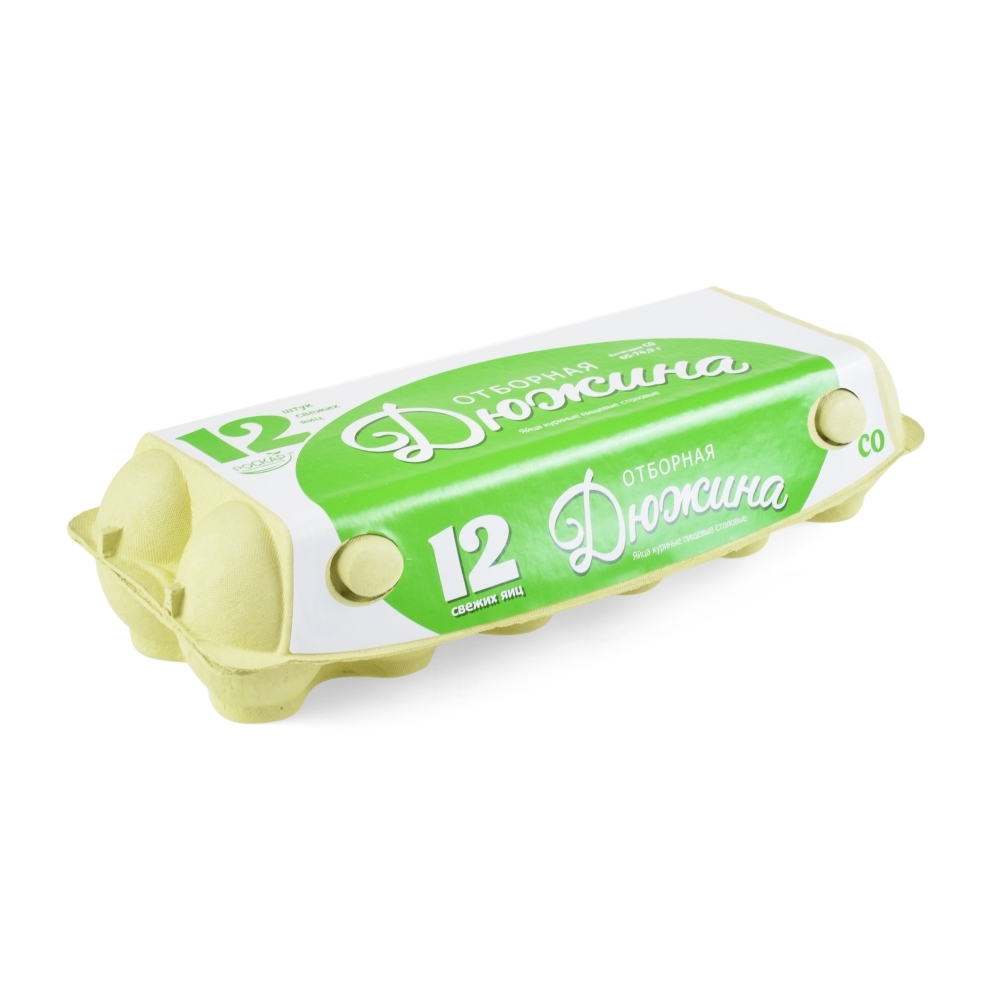 Яйцо куриное Дюжина СО Роскар 12 шт