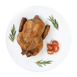 Цыпленок горячего копчения