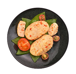 Котлетки с овощами