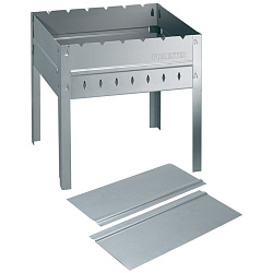 Мангал Forester Mobile с разборным дном и рёбрами жесткости 40х30х40см